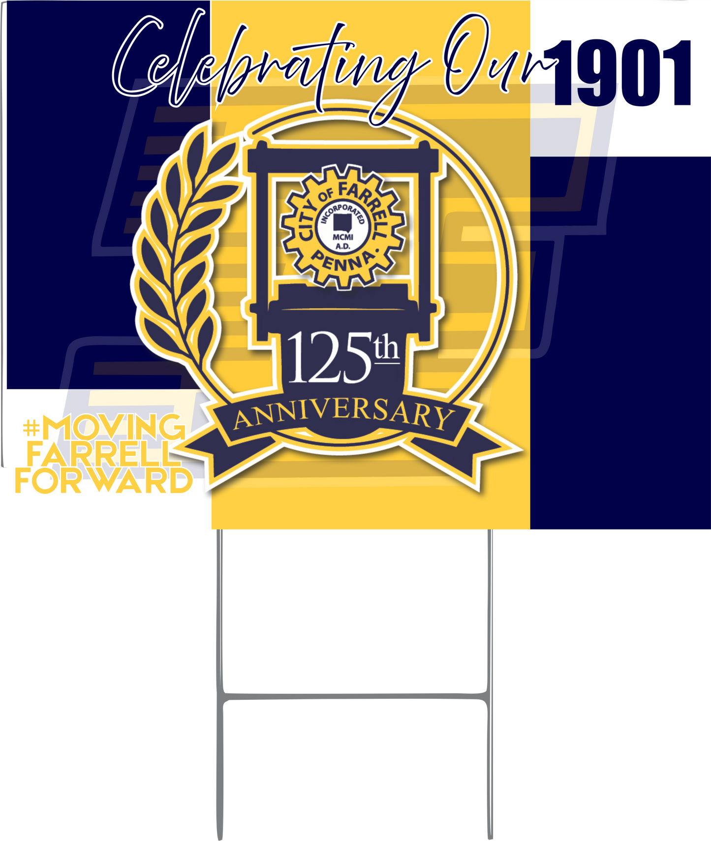 125th Commemorative Yard Sign