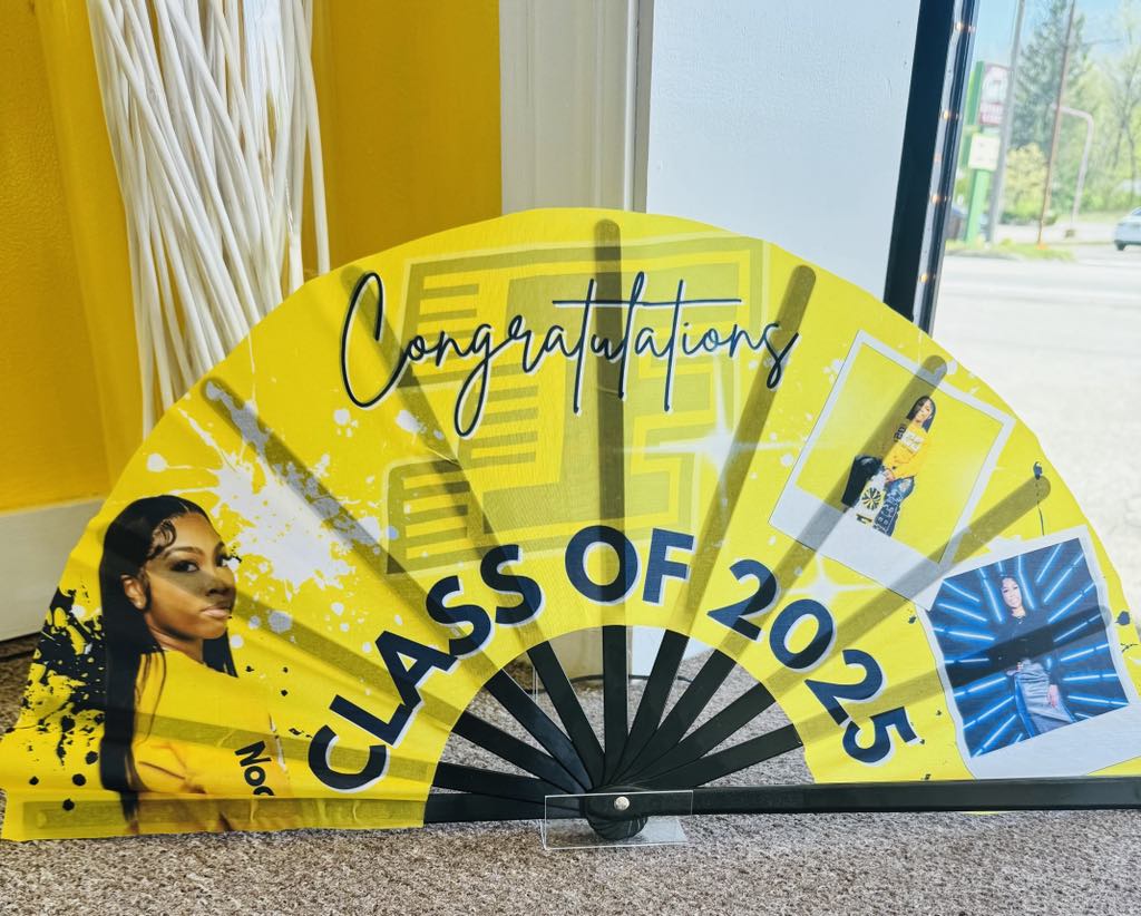 Custom Graduation (or Any Occasion) Clack Fans