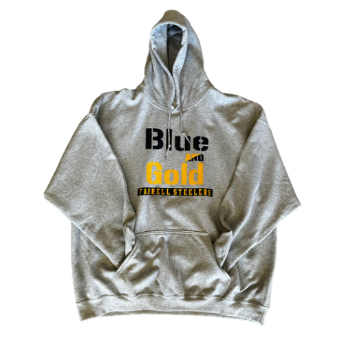 Farrell Blue & Gold Hoodie