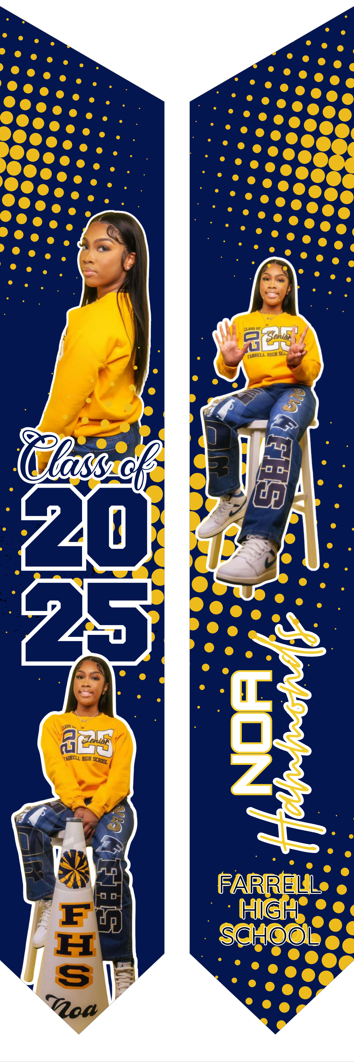 Custom Graduation Stoles