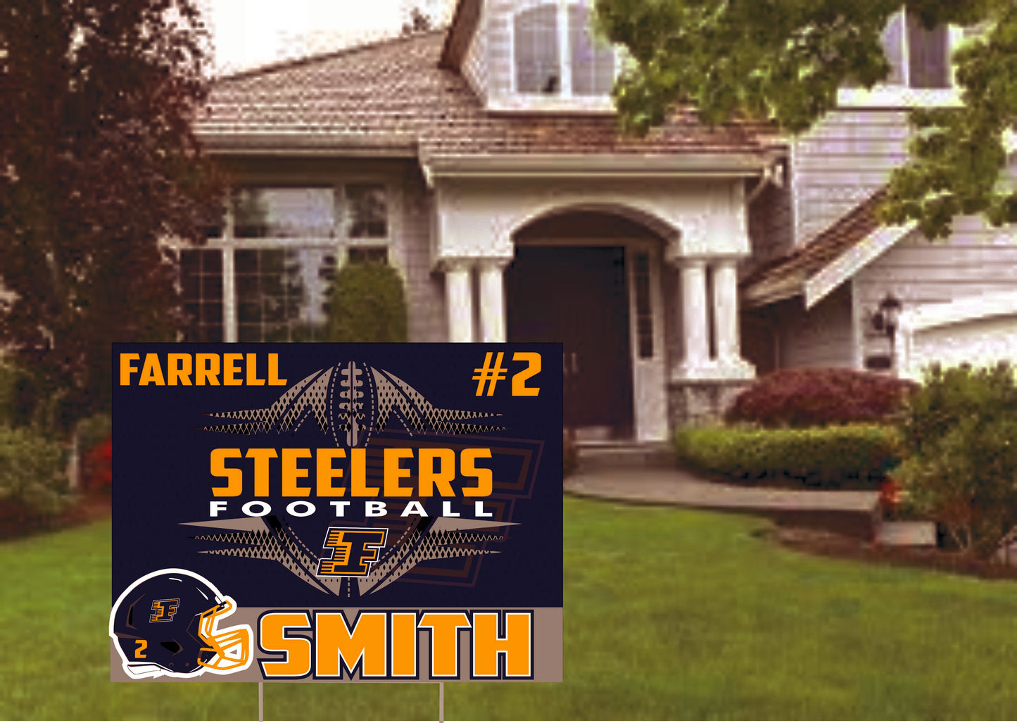 Farrell Steelers Yard Signs
