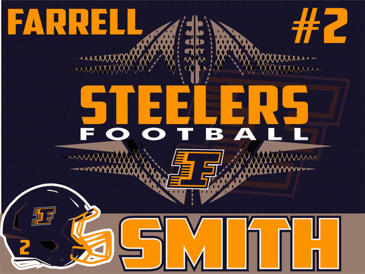 Farrell Steelers Yard Signs