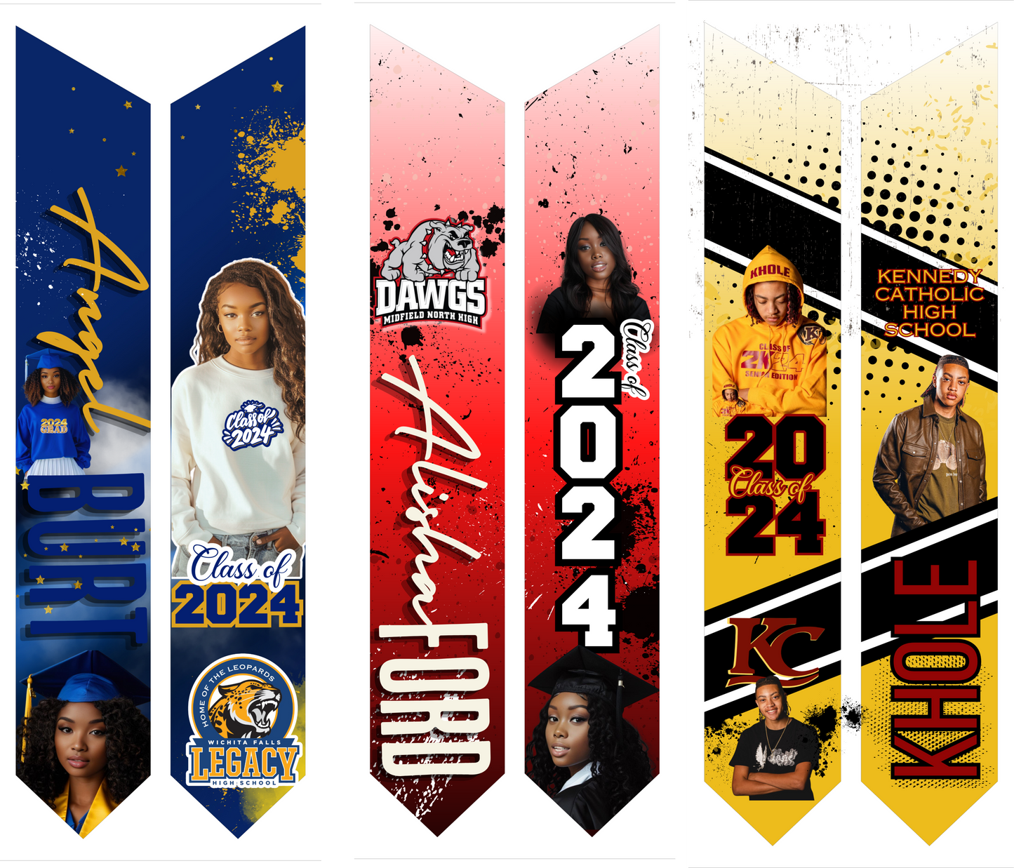 Custom Graduation Stoles