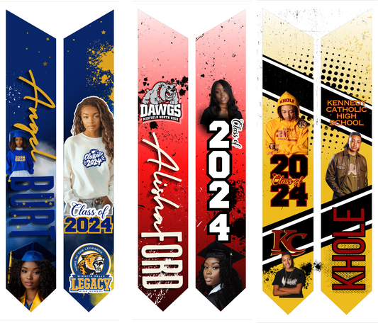 Custom Graduation Stoles