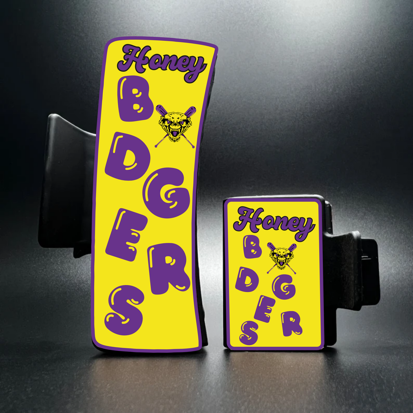 Honey Badgers Hair Clips