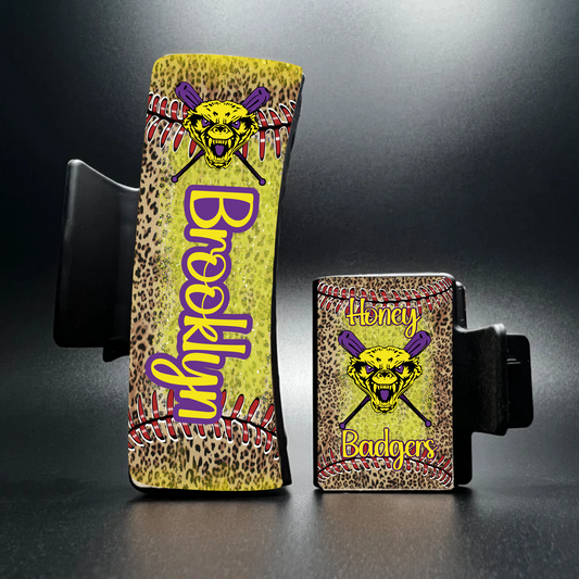 Honey Badgers Hair Clips