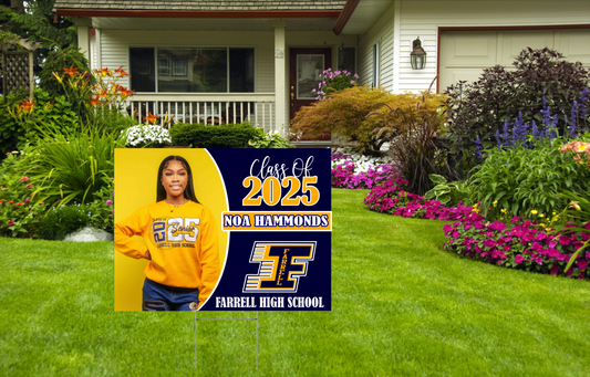 Custom Graduation Yard Signs