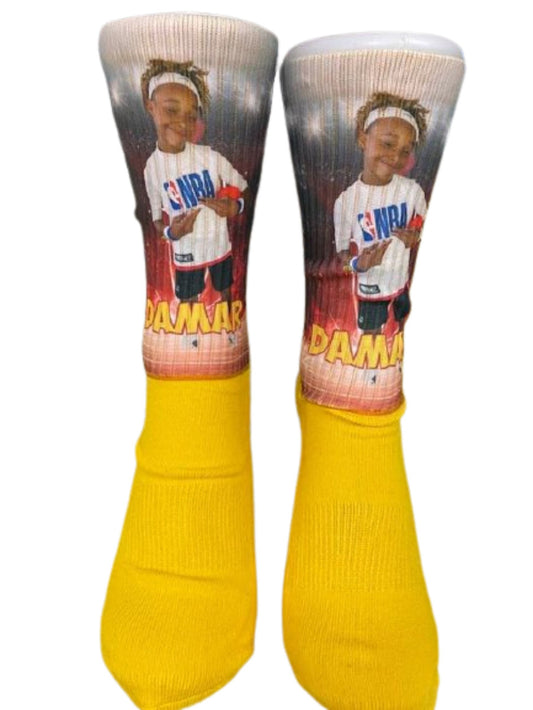 Custom Athletic Crew Socks