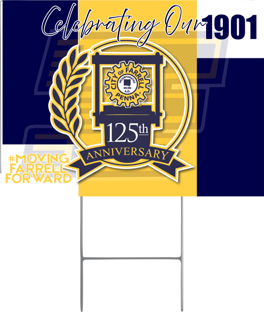 125th Commemorative Yard Sign