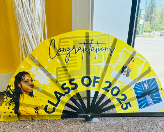 Custom Graduation (or Any Occasion) Clack Fans
