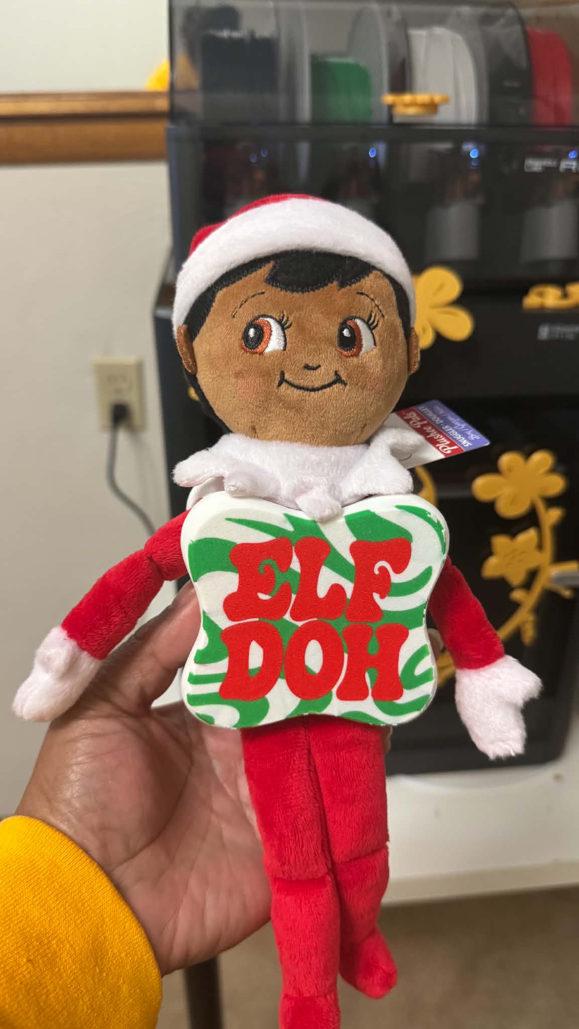 NeeDoh-Inspired Holiday Elf Costume