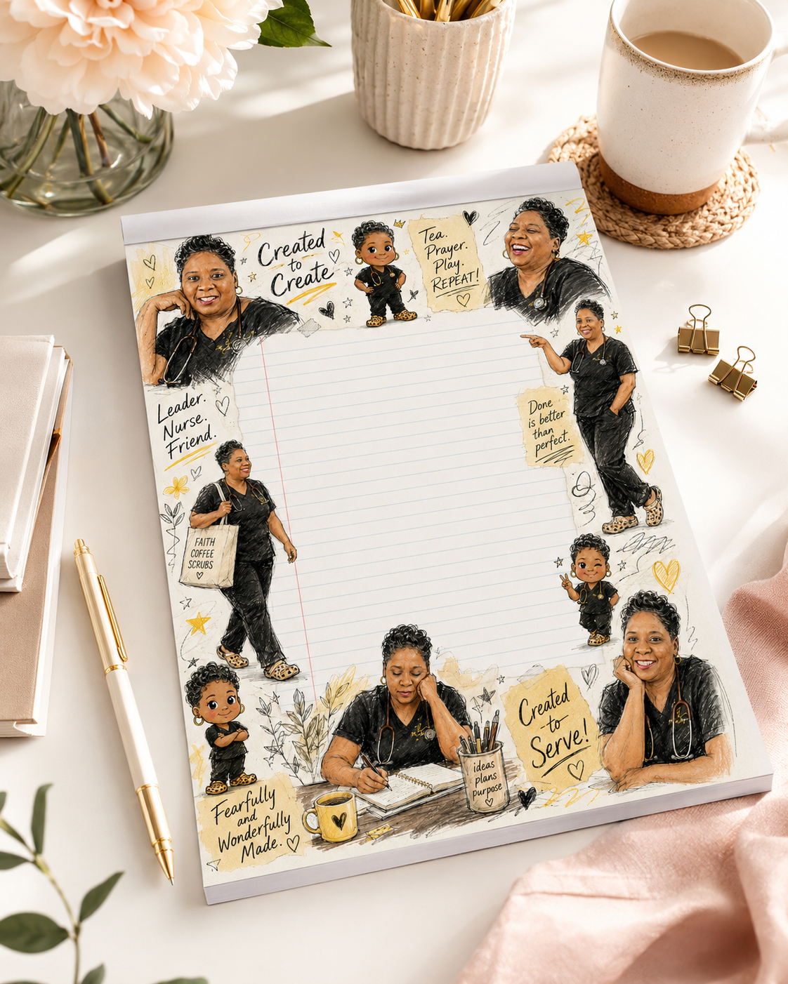 Custom Sketch Notepad
