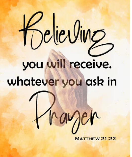 Matthew 21:22 Scripture Blanket