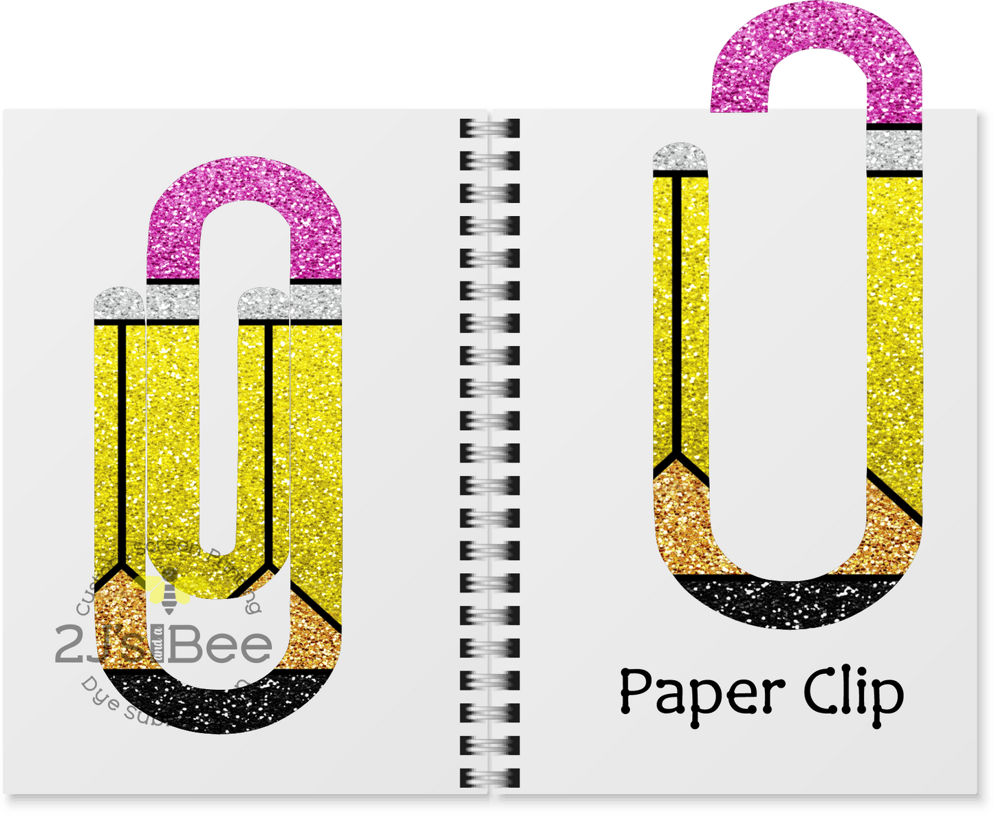 Custom MDF Paper Clips