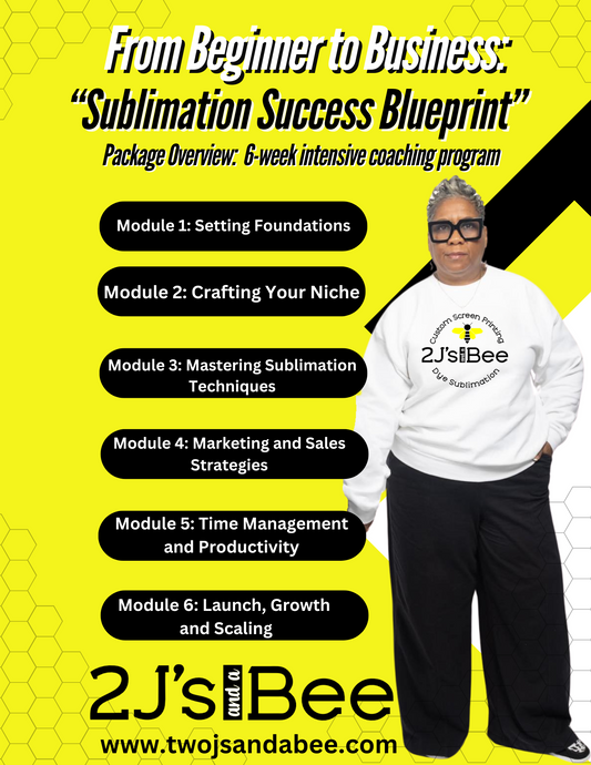 From Beginner to Business: "Sublimation Success Blueprint"