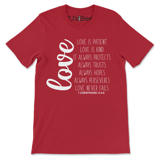 God Is Love Valentine's Day t-shirt
